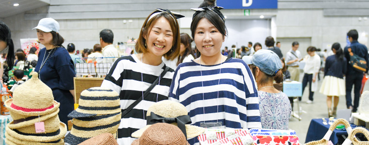 写真：ハンドメイドブース