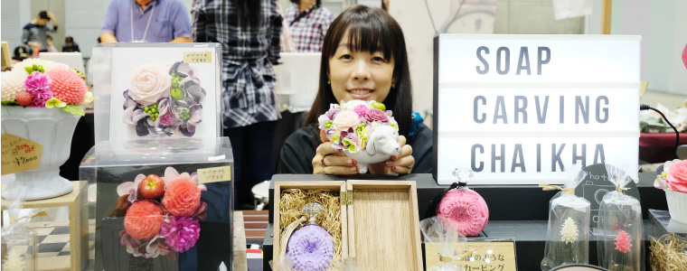写真：ハンドメイドブース