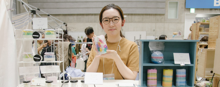 写真：ハンドメイドブース
