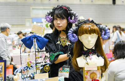 写真：ハンドメイドブース