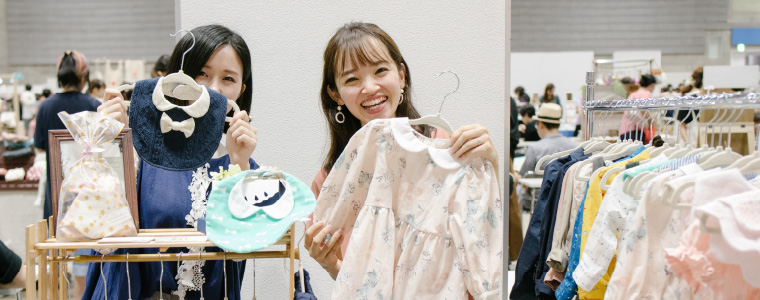 写真：ハンドメイドブース