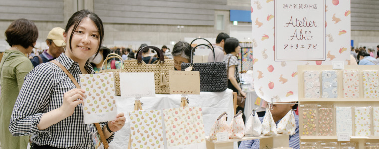 写真：ハンドメイドブース