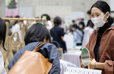 写真：ハンドメイドブース