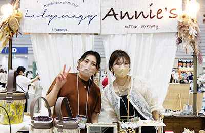 写真：ハンドメイドブース