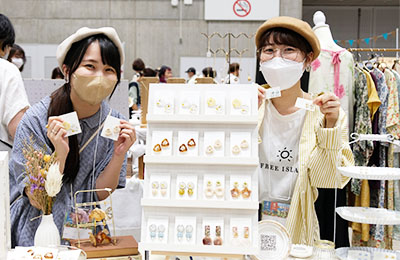 写真：ハンドメイドブース