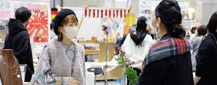写真：ハンドメイドブース