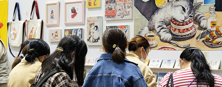 写真：ハンドメイドブース