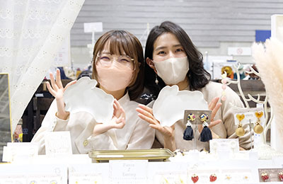 写真：ハンドメイドブース