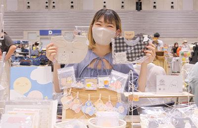 写真：ハンドメイドブース