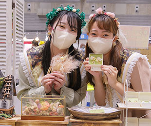 写真：ハンドメイドブース